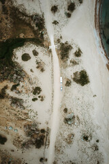 Beach from above