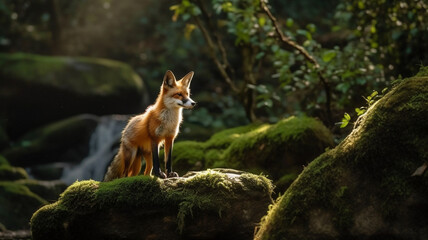 red fox vulpes