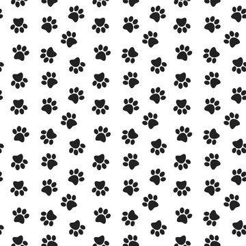 Paw Print, Dog Paw, Paw Icon, Paw Vector, Dog Paw Print, Paw Prints, Paw Print Illustration, Paw Print Stamp Pattern, Paw Pattern, Cat Paw Print, Repeat Pattern, Dog Paw Pattern, Seamless Pattern