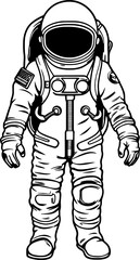Astronaut Doodle