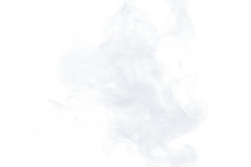 PNG smoke on transparent white background. - obrazy, fototapety, plakaty