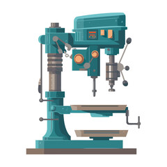 Automated machinery in a steel factory