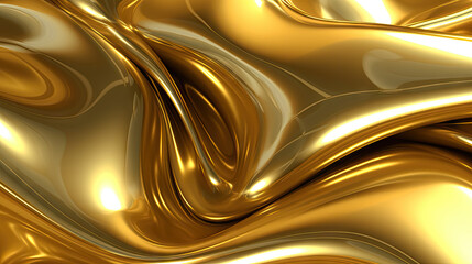 Gold Background. Gold waves. Beautiful luxurious and elegant gold background. 