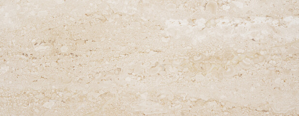 Photo of detailed beige marble with natural abstract linen pattern..