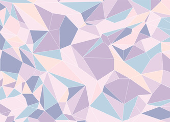 Fototapeta polygonal background of aqua abstract minimalist lines on a navy blue background, technology background obraz