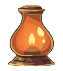 classic lantern handle ornate icon