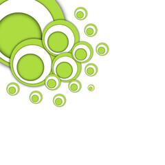 abstract background with circles