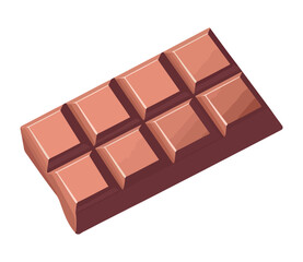 Dark chocolate bar , a gourmet dessert