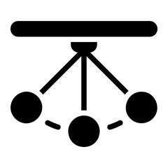 pendulum glyph icon