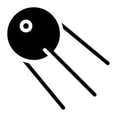 sputnik glyph icon
