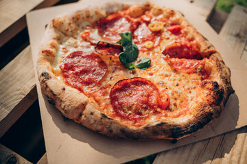 Pepperoni Pizza - Food Photography