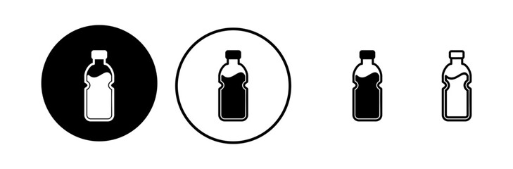 bottle icon vector. bottle icon in trendy flat design