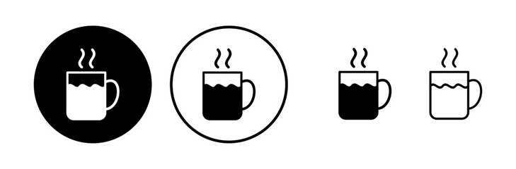 Cup coffee icon vector. coffee cup icon. mug