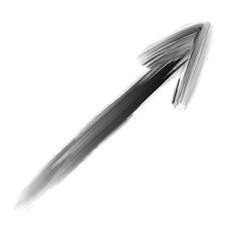 Arrow up line is sign and symbol.Element illustration.