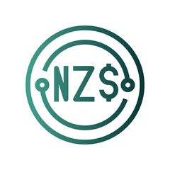 new zeland gradient icon