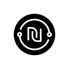 shekel glyph icon