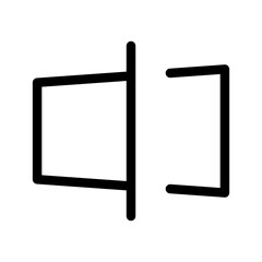 Comparation Icon Vector Symbol Design Illustration