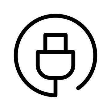 Cable Icon Vector Symbol Design Illustration