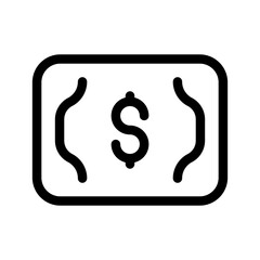Money Icon Vector Symbol Design Illustration