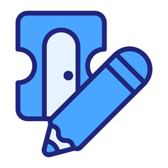 sharpener blue icon