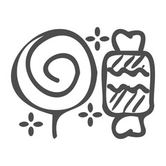 sweet handdrawn icon