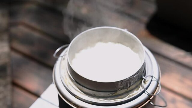 かまど炊きご飯　