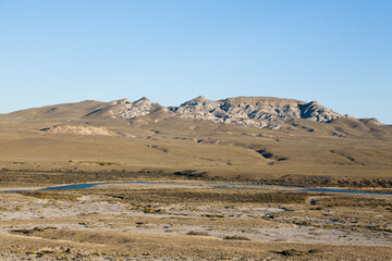 La Leona petrified forest, Patagonia, Argentina