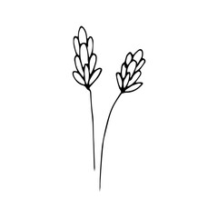 simple flower element