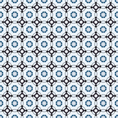 Seamless Creative Retro Interior Tile Floral Drawing Beautiful Summer Template Fashion Graphic Textile Art Backdrop Fabric Wallpaper Background Geometric Texture Print Design Modern Pattern.