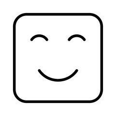 happy smile face icon