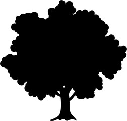 Tree Silhouette Illustration