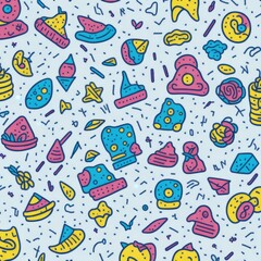 seamless pattern with birds