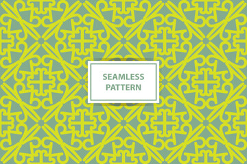 oriental pattern. background with Arabic ornament. Pattern, background and wallpaper for your design. Textile ornament. Vector illustration.