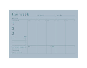 The Week planner (Sky)