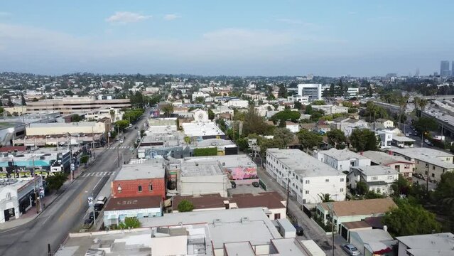 EAST LOS ANGELES Aerial View