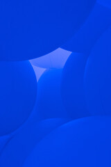 Blue Bubbles background abstract spheres 