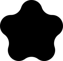 Star shapes set. Graphic elements