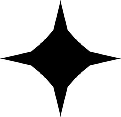 Obraz premium Star shapes set. Graphic elements