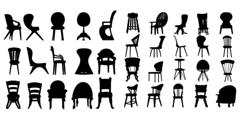 chair silhouettes