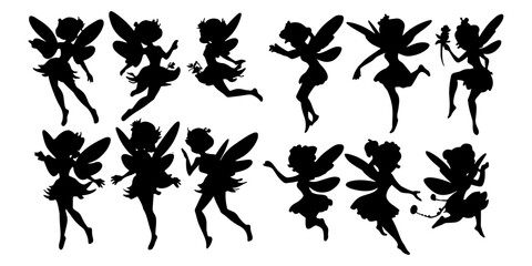 fairy silhouettes