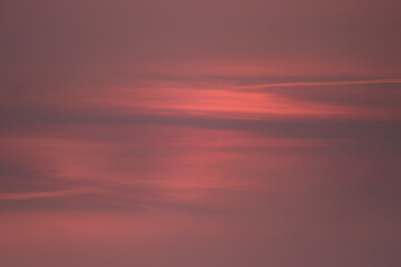 Abstract sunset background, calm tones, template for design.