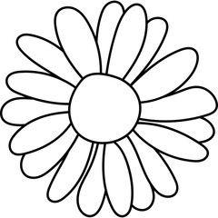 Chamomile Coloring Page
