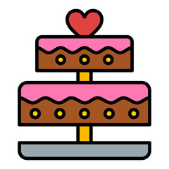 Wedding Cake Icon