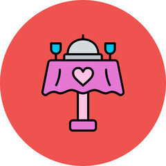 Wedding Dinner Icon