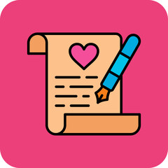 Wedding Contract Icon