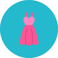 Obraz premium Wedding Dress Icon