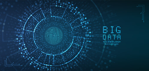 Hi-tech digital technology futuristic circuit digital. Abstract futuristic design. artificial intelligence technology. Modern futuristic design. Abstract technology vector illustration background.