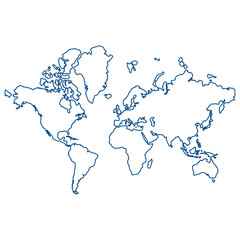 Map World icon design