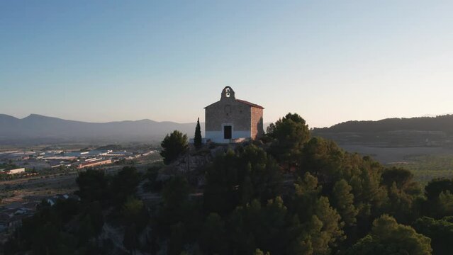 Hermitage of San Miguel, in Ibi, Alicante, Spain