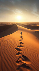 sand dunes in the desert